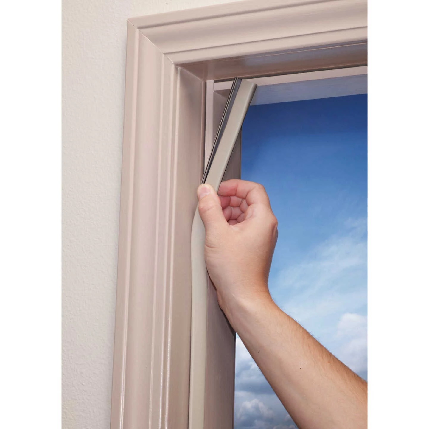 M-D 81 In. Beige Platinum Collection Door Weatherstrip 3 M-D 81 In. Beige Platinum Collection Door Weatherstrip