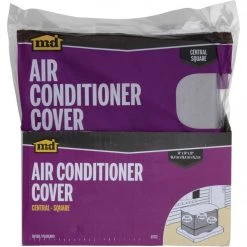 M-D 34 In. Square X 30 In. H. Silver Air Conditioner Cover With Plastic Strap 7 M-D 34 In. Square X 30 In. H. Silver Air Conditioner Cover With Plastic Strap -M-D Sales ItemImage 125449 35vhmp4fr9wzffb9h6npnxj7