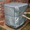 M-D 34 In. Square X 30 In. H. Silver Air Conditioner Cover With Plastic Strap -M-D Sales ItemImage 125449 44r6h6m3sx9gpk99q5g7w