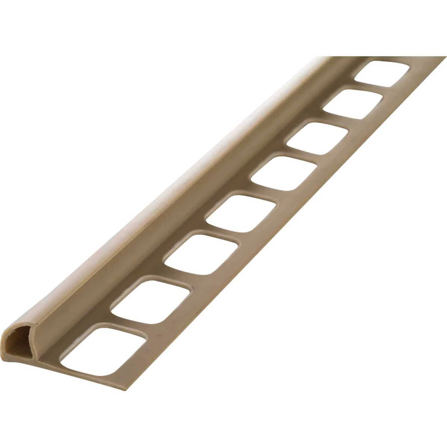 M-D 3/8 In. X 8 Ft. Beige PVC Bullnose Tile Edging 3 M-D 3/8 In. X 8 Ft. Beige PVC Bullnose Tile Edging