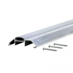 M-D High 32 In. L X 3-3/4 In. W X 1-1/8 In. H Aluminum Threshold