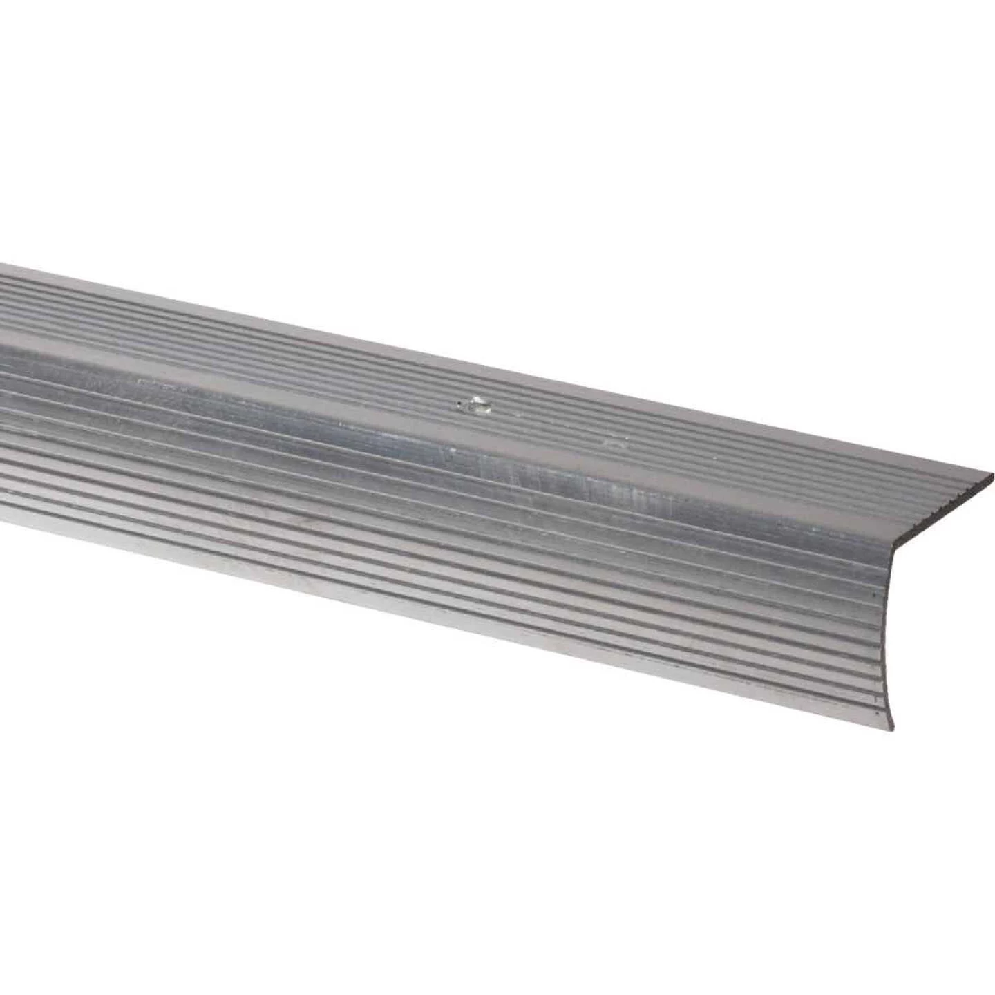 M-D Satin Silver 1-1/8 In. W X 36 In. L Aluminum Stairnose 3 M-D Satin Silver 1-1/8 In. W X 36 In. L Aluminum Stairnose