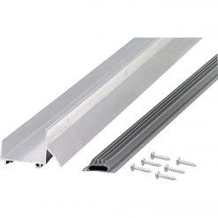 M-D Ultra 2 In. W. X 1.5 In. H. X 36 In. L. Mill Vinyl U-Shaped Door Bottom With Drip Cap For 1-3/4 In. Door