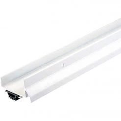 M-D Ultra 2 In. W. X 1.5 In. H. X 36 In. L. White Vinyl U-Shaped Door Bottom With Drip Cap For 1-3/4 In. Door