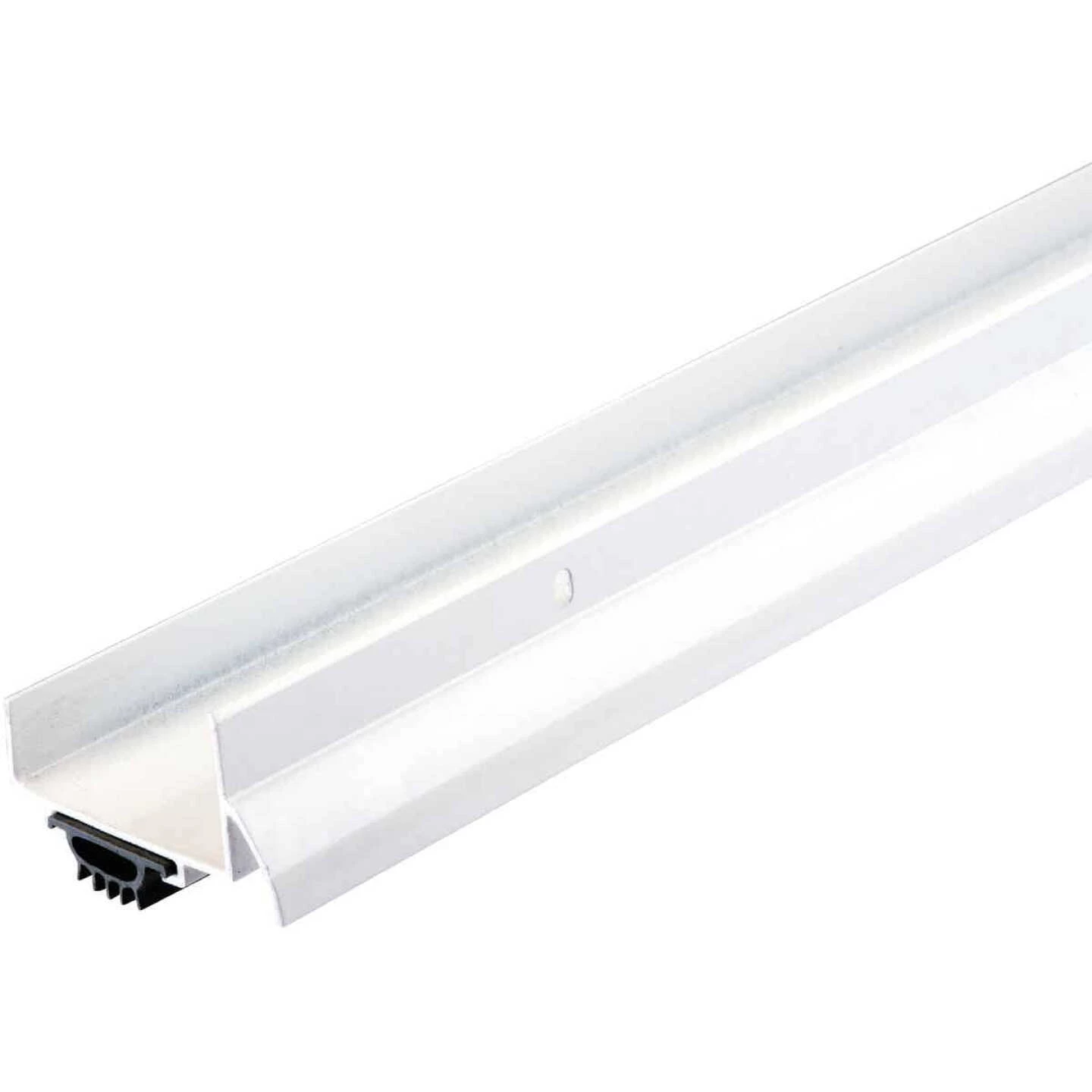 M-D Ultra 2 In. W. X 1.5 In. H. X 36 In. L. White Vinyl U-Shaped Door Bottom With Drip Cap For 1-3/4 In. Door 3 M-D Ultra 2 In. W. X 1.5 In. H. X 36 In. L. White Vinyl U-Shaped Door Bottom With Drip Cap For 1-3/4 In. Door