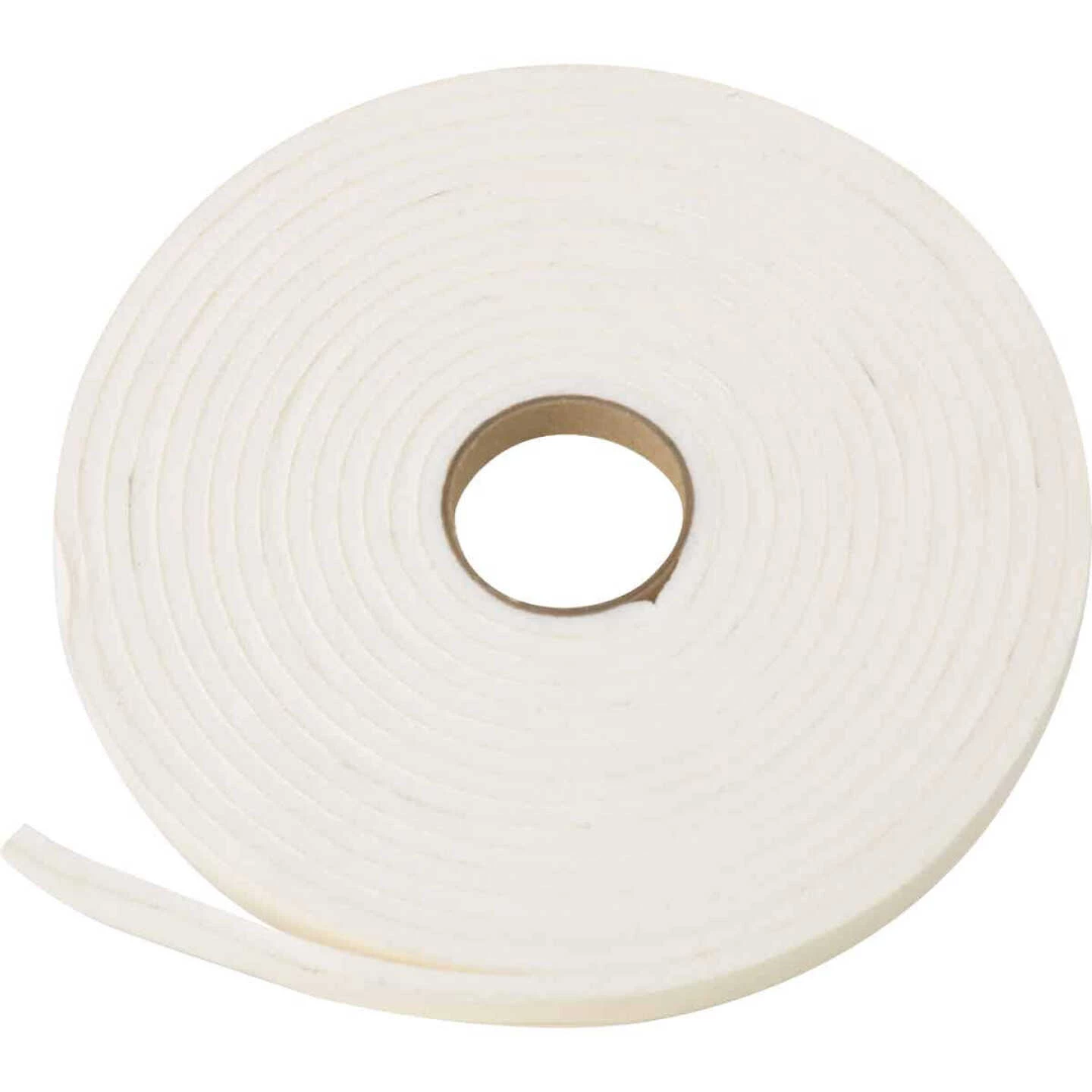 M-D 3/8" W X 3/16" T X 17' L White Foam Weatherstrip Tape 5 M-D 3/8" W X 3/16" T X 17' L White Foam Weatherstrip Tape - Image 3