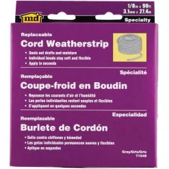 M-D 90' X 3/16" X 1/8" Caulking Cord Weatherstrip