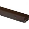 M-D 1.75 In. W. X 1.25 In. H. X 36 In. L. Brown Vinyl U-Shaped Door Bottom With Vinyl Fins For 1-3/4 In. Door