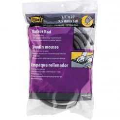 M-D 3/8 In. X 20 Ft. Gray Backer Rod